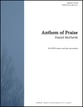 Anthem of Praise SATB choral sheet music cover